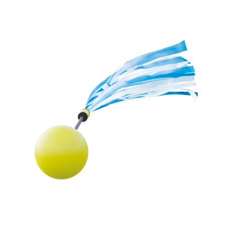 Pack jeux swingball 3en1 toutes surfaces  métal Bleu - noir - jaune 5 - vertbaudet enfant 