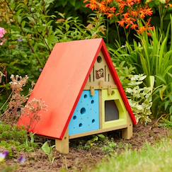 Maison de jardin pour insectes  bois fsc®  - vertbaudet enfant