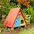 Maison de jardin pour insectes  bois fsc® Marron - bleu - rouge - jaune 1 - vertbaudet enfant 