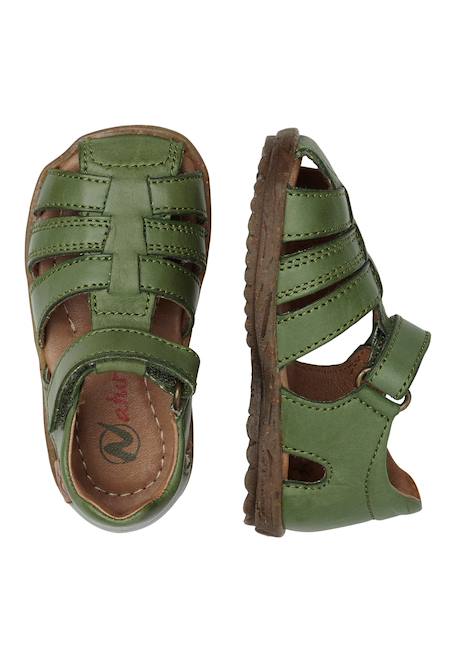 Sandales semi see Bleu-citrouille+Lilas-+Lilas-rose+Marine-+Rose clair-+Sage-+Vert- 34 - vertbaudet enfant 