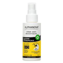 Puériculture-Spray anti-moustique zone tropicale