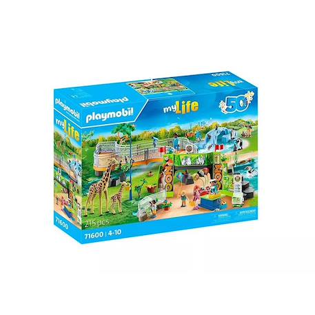 My life parc animalier avec visiteurs 71600 Multicolore 2 - vertbaudet enfant 