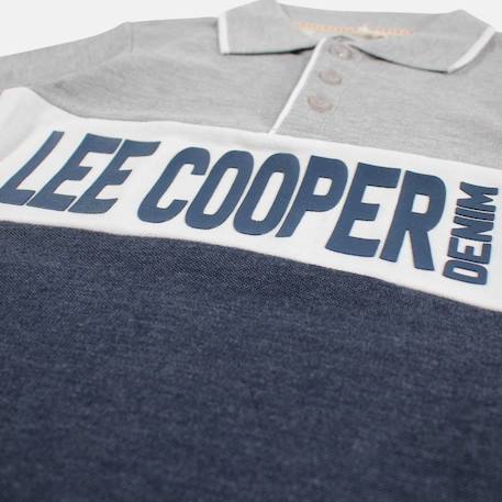 Polo manches courtes garçon imprimé Gris+Marine+Noir+Rouge 8 - vertbaudet enfant 