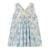 Blouse  fleurie   à bretelles croisées  anaïs Bleu ciel fleuri rose 5 - vertbaudet enfant 