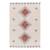 Tapis shaggy doux et moelleux à poils longs tessera Rouge naturel 1 - vertbaudet enfant 