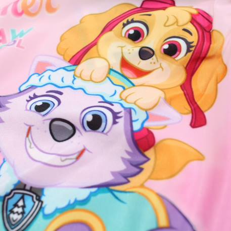 Maillot de bain une pièce enfant imprimé pat patrouille Rose 4 - vertbaudet enfant 