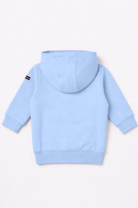 Sweat zippé en coton bébé Blue saphir+Dahlia+Delhi+Placid blue 10 - vertbaudet enfant 