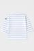 Marinière en coton léger bébé Blanc/ peach nectar+Blanc/detroit+Blanc/placid blue 6 - vertbaudet enfant 