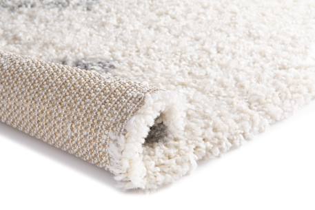 Tapis shaggy doux et moelleux à poils longs tessera Rouge naturel 3 - vertbaudet enfant 