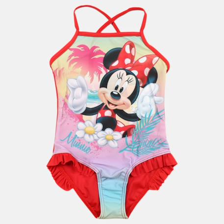 Maillot de bain enfant imprimé minnie Rose+Rouge 9 - vertbaudet enfant 
