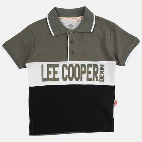 Polo manches courtes garçon imprimé Gris+Marine+Noir+Rouge 10 - vertbaudet enfant 