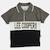 Polo manches courtes garçon imprimé Gris+Marine+Noir+Rouge 10 - vertbaudet enfant 