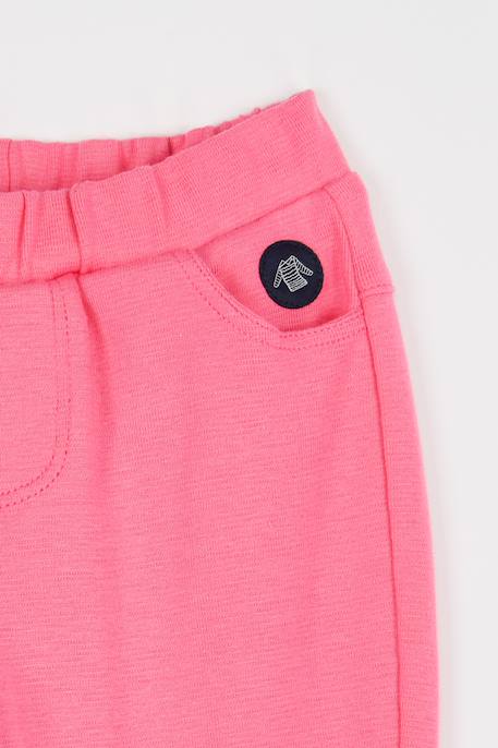 Pantalon en coton maille bébé Delhi+Peach nectar+Petunia 6 - vertbaudet enfant 