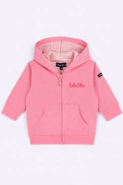 -Sweat zippé en coton bébé