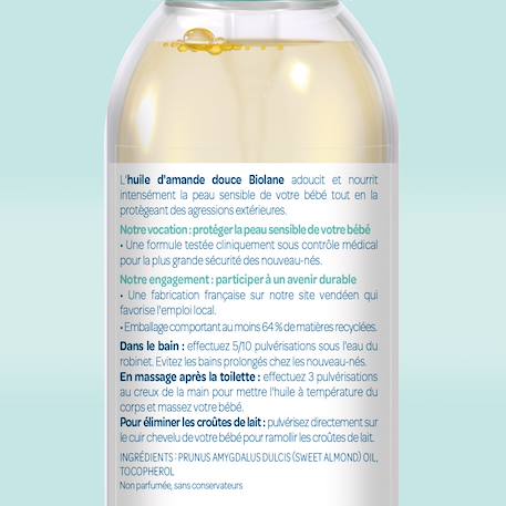 Huile d'amande douce 75ml MULTICOLORE 4 - vertbaudet enfant 