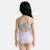 Maillot de bain enfant motif animé la reine des neiges Bleu+Mauve 8 - vertbaudet enfant 