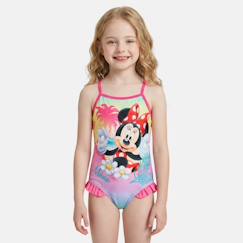 Maillot de bain enfant imprimé minnie  - vertbaudet enfant