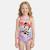 Maillot de bain enfant imprimé minnie Rose+Rouge 1 - vertbaudet enfant 