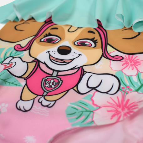 Maillot de bain fille imprimé pat patrouille Rose 4 - vertbaudet enfant 
