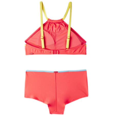 Maillot de bain fille cali holiday Bleu+Rose 4 - vertbaudet enfant 