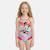 Maillot de bain enfant imprimé minnie Rose+Rouge 7 - vertbaudet enfant 