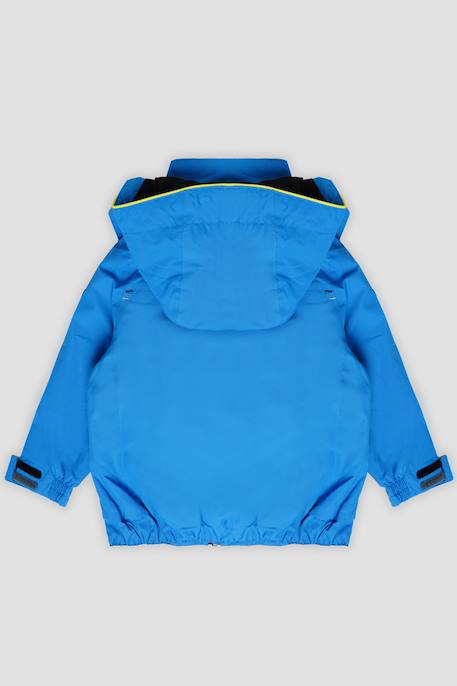 Blouson imperméable et respirant kid handtech Marine+Turquoise 5 - vertbaudet enfant 