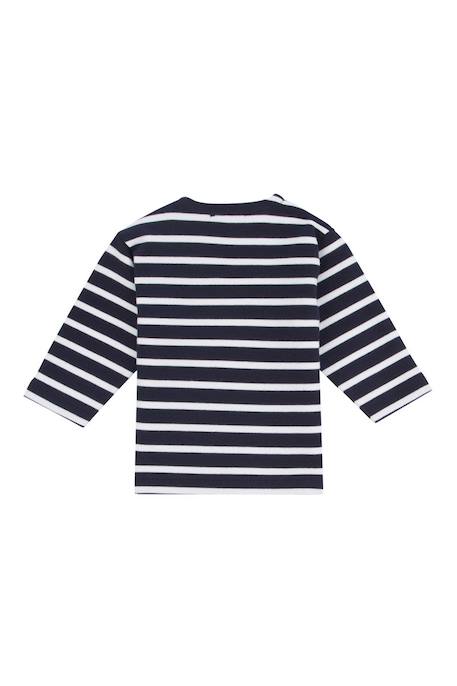 Marinière col bateau en coton loctudy bébé Blanc/braise+Blanc/etoile+Blanc/navire+Navire/blanc 10 - vertbaudet enfant 