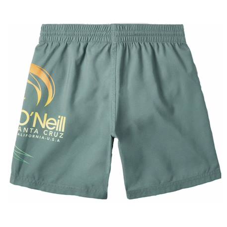 Short de bain garçon circle surfer Bleu+Vert 4 - vertbaudet enfant 