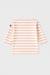 Marinière en coton léger bébé Blanc/ peach nectar+Blanc/detroit+Blanc/placid blue 2 - vertbaudet enfant 