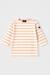 Marinière en coton léger bébé Blanc/ peach nectar+Blanc/detroit+Blanc/placid blue 1 - vertbaudet enfant 