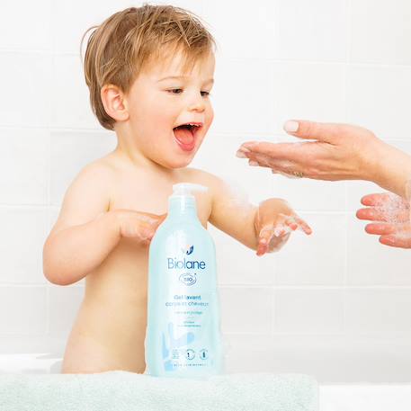 Gel lavant corps et cheveux certifié biologique 500ml MULTICOLORE 2 - vertbaudet enfant 