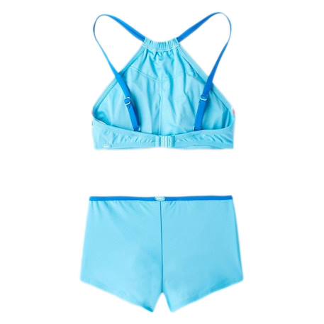 Maillot de bain fille cali holiday Bleu+Rose 2 - vertbaudet enfant 