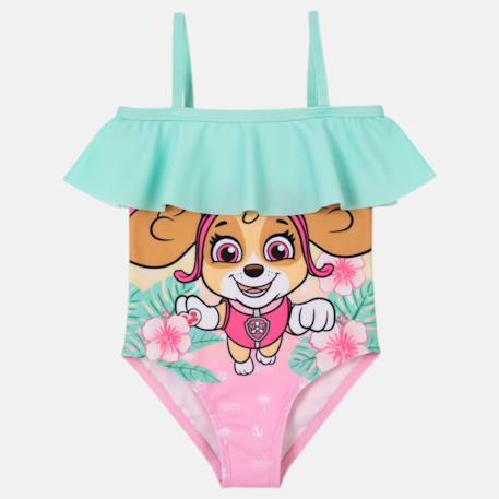 Maillot de bain fille imprimé pat patrouille Rose 3 - vertbaudet enfant 