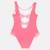 Maillot de bain enfant imprimé peppa pig Bleu+Rose 10 - vertbaudet enfant 
