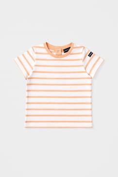 Marinière manches courtes bébé - coton léger  - vertbaudet enfant