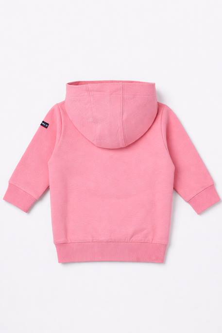 Sweat zippé en coton bébé Blue saphir+Dahlia+Delhi+Placid blue 5 - vertbaudet enfant 