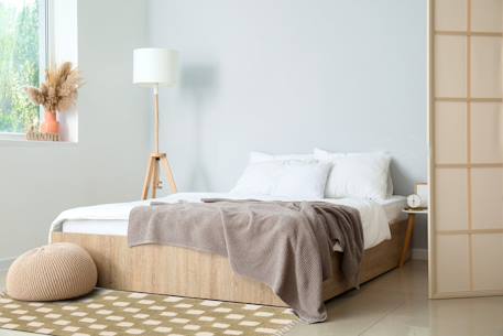 Tapis enfant à carreaux 100% coton mael Brun naturel+Vert naturel 8 - vertbaudet enfant 