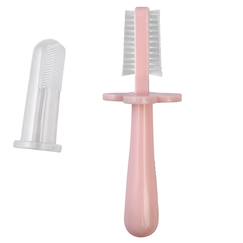 Puériculture-Brosse à dents ergonomique double face