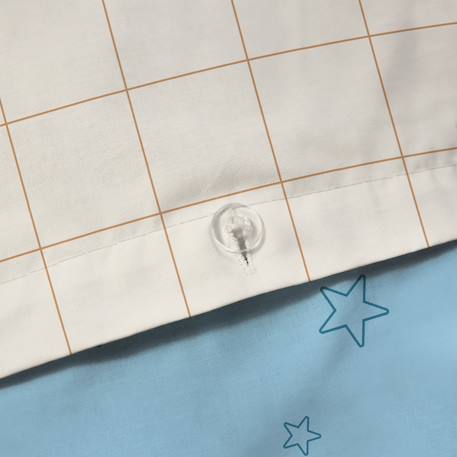 Parure de lit imprimée 100% coton, galaxy Beige 5 - vertbaudet enfant 