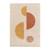 Tapis shaggy épais et confortable moon Terracotta 1 - vertbaudet enfant 