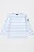 Marinière en coton loctudy enfant Blanc/placid blue 1 - vertbaudet enfant 