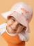 Bob réversible anti-uv - fille Blanc / Orange+Rose / Orange+Rose / Rouge 5 - vertbaudet enfant 