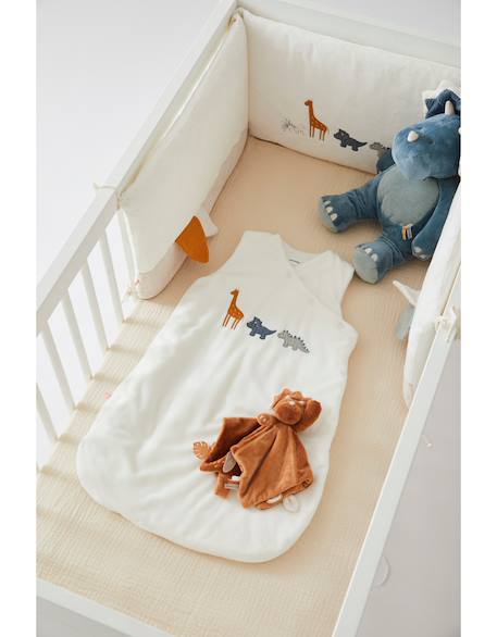 Tour de lit tiga stegi & ops en veloudoux Blanc 4 - vertbaudet enfant 