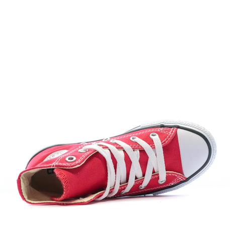 Chaussures de tennis à lacets chuck taylor all-star mixte Rose+Rouge 10 - vertbaudet enfant 