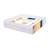 Matelas bébé pliant 2 parties 60x120cm essentiel Blanc 1 - vertbaudet enfant 