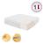 Matelas bébé pliant 2 parties 60x120cm essentiel Blanc 2 - vertbaudet enfant 