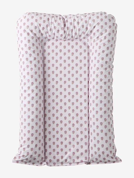 Matelas à langer Lionceau Babylone+Bayou+blanc imprimé+écru+ficelle+rose imprimé 21 - vertbaudet enfant 