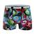 Lot de 4 boxers  aop fun Noir/rouge/jaune/bleu 6 - vertbaudet enfant 