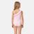Maillot de bain 1 pièce avec volant et imprimé fille minnie Rose+Rose clair+Rouge 9 - vertbaudet enfant 
