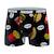 Lot de 4 boxers  aop fun Noir/rouge/jaune/bleu 2 - vertbaudet enfant 